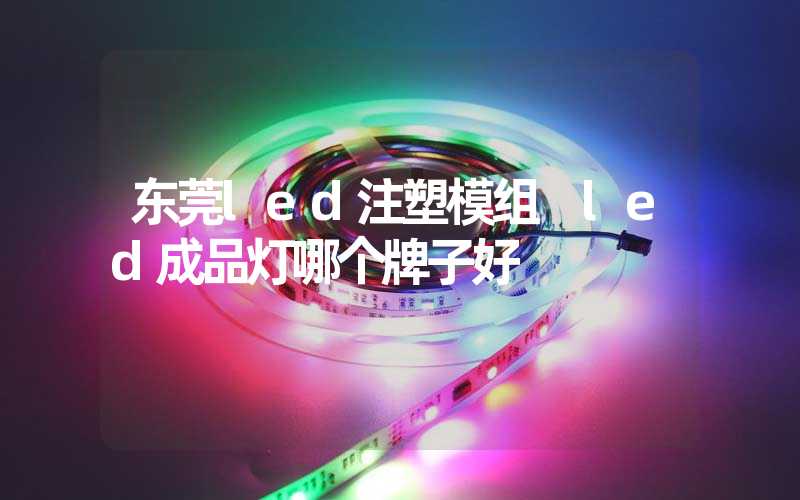 东莞led注塑模组 led成品灯哪个牌子好